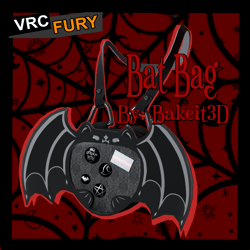 Bat Bag Vrchat Asset (VRCFURY) (PERSONAL/COMMERCIAL LICENSE)