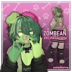 Zombean v2 || VRCHAT Avatar (PC Only)