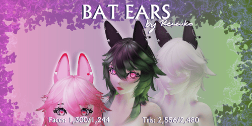 Bat ears - VRCHAT ASSET
