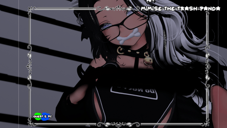 𓏵.Mimise the trash panda ( PC&QUEST;)