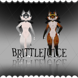 Vivian Vixen & Alaska Arctic Fox | Novabeast | Re - Texture ONLY