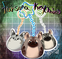 Fursona Keychains//Vrchat asset