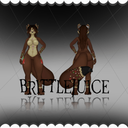 Cinnamon Gingerbread | Female Kiggy Base | Re - Texture ONLY