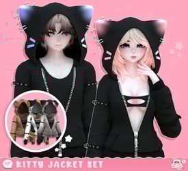 Kitty Jacket Set・Commercial License