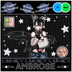 Ambrose (Genderfluid) [PC & QUEST] [VRCFT]