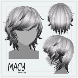 MACY HAIRSTYLE [ Commerical Rights ]