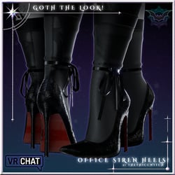 Goth The Look | Office Siren Heels