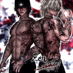 Zen & Satori - 2x 4k Body Texture - AKI Base - Couple Packl