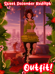 Sweet December Rudolph Set