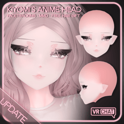 Kiyomi's Anime Head for VRChat [Update]