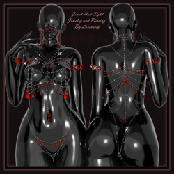 "Jewels and Tight" Jewelry and Piercing Set