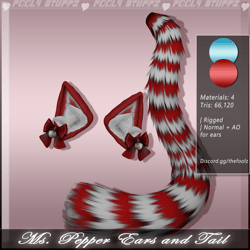 Ms.Pepper Ears and Tail ♡ [Commercial Use]