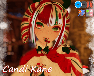 ₊°｡❆🍬Candi Kane🍬❆｡°₊VRCFT | GoGo | SPS/Lollipop | Limb Scaling❆｡°₊