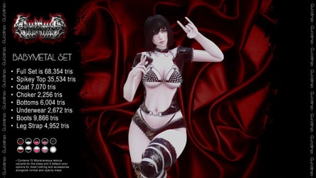 BABYMETAL SET - E-GIRL BASE