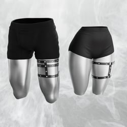 OD Thigh Strap Leather | FREE IN DISCORD | VRC Ready | Techwear | 3D Asset | Commercial/Personal License