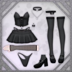 LACED OUTFIT SET [ COMMERCIAL USE ]