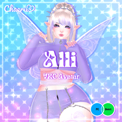 Alli by Chaerii 💗 VRChat | PC & QUEST | OPTI | FREE Avatar
