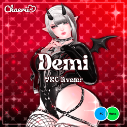 Demi by Chaerii 💗 VRChat | PC & QUEST | OPTI | FREE Avatar