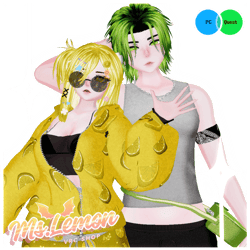 LEMON & LIME || Fruitbowl Collab || VRCFT || Gogo || PC ONLY
