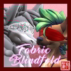 Universal Furry Fabric Blindfold (VRChat Asset)