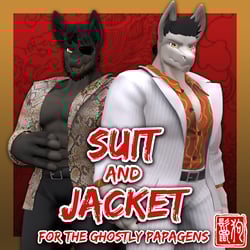 Papagen Suit and Jacket (VRChat Asset)