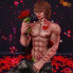 Be my Valentine - 4k Body Texture - MALE