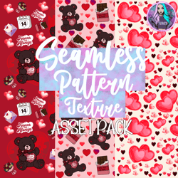 LOVE | SEAMLESS PATTERN TEXTURE PACK