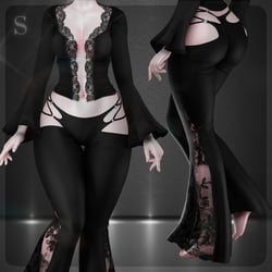 Midnight Lace Outfit