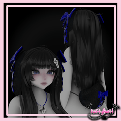 "BUNOY" ear and tail set