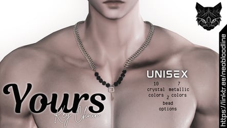 [ Yours ] 🗝 Key Chain (unisex)