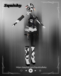 Cow Outfit Set