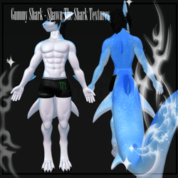 Gummy Shark Texture - Shawn the Shark