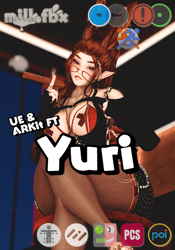 Yuri la Conejita (GoGo, PC, UE & ARKit FT, Index Gestures, Opti)