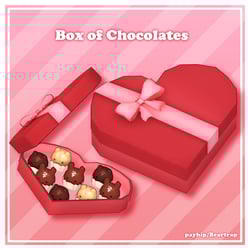 Box of Chocolates VRC Asset ( Valentines Prop )