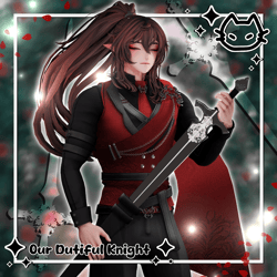 🗡️ Our Dutiful Knight 🗡️ Male Fantasy Formal Wear 🗡️ Male Suit, Butler, Knight, Prince 🗡️ GM's Fem Base, VRBase Eboy,  VRBase Egirl, Akii V2