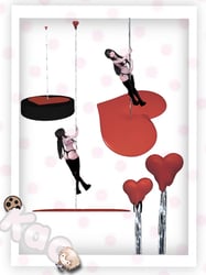 𝒎𝒆𝒍𝒕𝒊𝒏𝒈 𝒉𝒆𝒂𝒓𝒕𝒔 𝒑𝒐𝒍𝒆 ( valentines , free , pole , unity , blender )