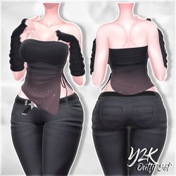 Y2K Outfit Set [ VR-BASE EGIRL RIGGED ]