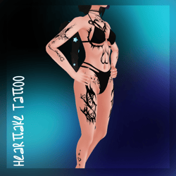 β‘qο½₯οΎHearttake Tattoo (VRBase) οΎο½₯qβ‘
