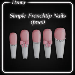 Simple French tips (FREE!! code in desc.)