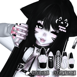 ꒰ Neko Nails ꒱ ♡. 𓈒