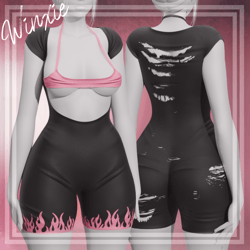W26. Hot Days Bodysuit ♡ VRChat Asset