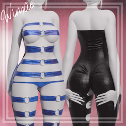 W27. Nothing But Straps ♡ VRChat Asset
