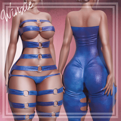 W27. Nothing But Straps ♡ VRChat Asset