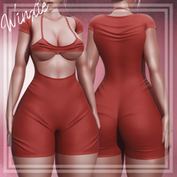 W26. Hot Days Bodysuit ♡ VRChat Asset