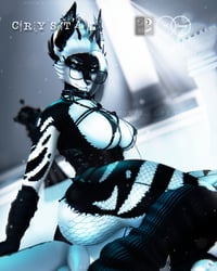 Crystal The Wolf Hybrid  [PC | QUEST | VRCFT]