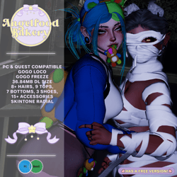 Avatar Lucky Stitch (Quest/PC/Gogo/SPS) (60+ Toggles) Halloween Cute