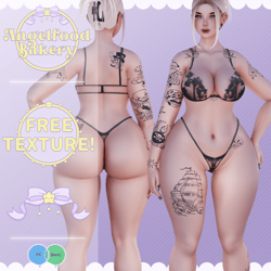 FREE Sail Ya Later (EGirl, Slimfit, Aphrodite, Venus v2 Base Tattoos) (Sailor, Traditional, Patchwork)