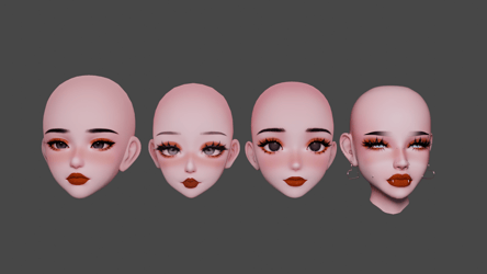 Burnt Rebel Head Texture