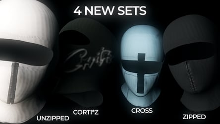 DISCOUNTED | NEW TEXTURES!! | BALACLAVA / SKI MASK ASSET | 15+ TEXTURES | 7 VARIATIONS