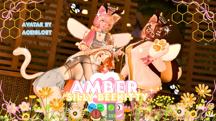 𖤐Amber ... Silly BeeKitty[PC/QUEST/FT]⸝⸝